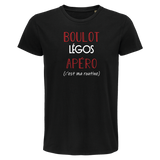 T-shirt homme Legos C'est ma Routine - Planetee