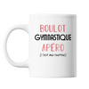 Mug Gymnastique C'est ma Routine Blanc - Planetee
