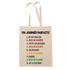 Tote Bag Jeux de Société Journée Parfaite - Planetee