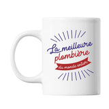 Mug Plombière Femme Métier Meilleure de France - Planetee