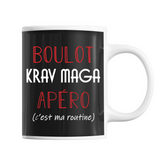 Mug Krav Maga C'est ma Routine - Planetee