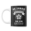Mug femme bateau quinquagénaire - Planetee