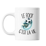 Mug Foot c'est la vie Football - Planetee