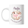 Mug Assia Amour et Biberon de Lait Vache - Planetee