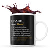 Mug Hamid Définition Perfection - Planetee