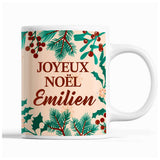 Tasse Noël Emilien Beige - Planetee