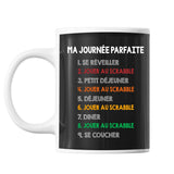 Mug Scrabble Journée Parfaite - Planetee