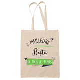 Tote Bag Meilleure Besta de tous les temps - Planetee