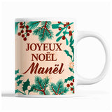 Tasse Noël Manël Beige - Planetee