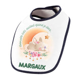 Bavoir Margaux Adorable bébé quand je dors Lapin - Planetee