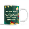 Tasse Noël Décoratrice d'intérieur femme Vert - Planetee