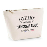 Trousse Handballeuse certifiée meilleure dans toute la france| Pochette Toilette Maquillage - Planetee