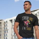 T-shirt homme J'peux pas j'ai chant - Planetee