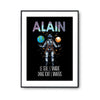 Affiche Prénom Alain Univers - Planetee