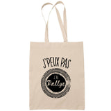 Sac Tote Bag J'peux pas Rallye beige - Planetee
