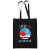 Sac Tote Bag Ultimate Je peux pas Noir - Planetee