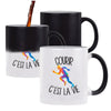 Mug magique Courir c'est la vie Athlète | Tasse changement de couleur - Planetee