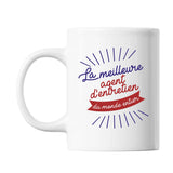 Mug Agent de police Femme Métier Meilleure de France - Planetee