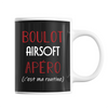Mug Airsoft C'est ma Routine - Planetee