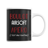 Mug Airsoft C'est ma Routine - Planetee