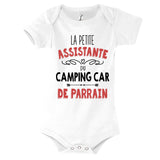 Body bébé La Petite Assistante du Camping Car de Parrrain - Planetee