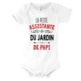 Body bébé La Petite Assistante du Jardin de Papi - Planetee