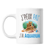 Mug Aquarium j'peux pas Blanc - Planetee