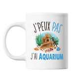 Mug Aquarium j'peux pas Blanc - Planetee