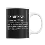 Mug Fabienne Définition Déesse - Planetee