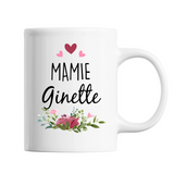 Mug Mamie Ginette | Tasse prénom Grand Mère - Planetee