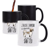 Mug magique Amour Shih Tzu - Planetee