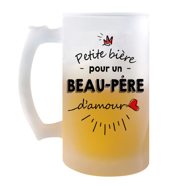 Chope de bière Petite Pinte d'un Beau-Père d'amour - Planetee