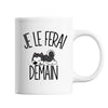 Mug Husky Je le ferai demain - Planetee