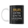 Mug Gilles Prénom Mythe Légende - Planetee