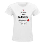 T-shirt femme Nanou d'amour - Planetee