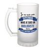 Chope de bière Je ne suis pas Superman, je suis Biologiste - Planetee
