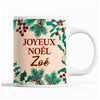 Tasse Noël Zoé Beige - Planetee