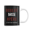 Mug Basse C'est ma Routine - Planetee