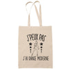 Sac Tote Bag J'peux pas Danse moderne beige - Planetee