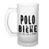 Chope de bière Polo et bière - Planetee