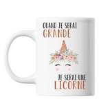 Mug Grande Licorne Orange - Planetee