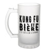 Chope de bière Kung fu et bière - Planetee
