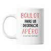 Mug Faire un Decathlon C'est ma Routine Blanc - Planetee