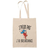 Sac Tote Bag J'peux pas Breakdance beige - Planetee