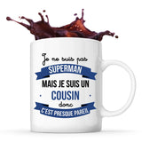 Mug blanc Superman Cousin - Planetee