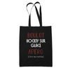 Sac Tote Bag Hockey Sur Glace C'est ma Routine - Planetee
