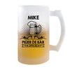 Chope de bière Mike Prénom Pilier de Bar - Planetee