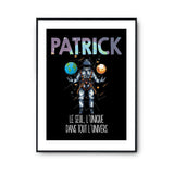 Affiche Prénom Patrick Univers - Planetee