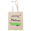 Tote Bag Meilleure Maitresse de tous les temps - Planetee