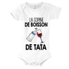 Body bébé La copine de boisson de tata Vin - Planetee